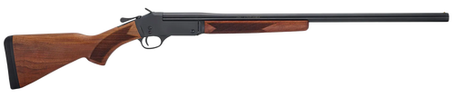 Henry H015Y410 Single Shot Youth 410 Gauge with 22" Blued Barrel, 3" Chamber, 1rd Capacity, Black Metal Finish & American Walnut Stock Right Hand