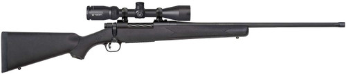 MOSSBERG PATRIOT 400 LEGEND RIFLE WALNUT/BLK 20" T.B., 4RD, 3-9X40 SCOPE