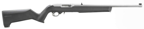 RUGER 10/22 MOE X22 STOCK 18.5"BBL NON THREADED BLACK/STS 1-10RD MAG