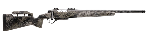 Seekins Precision 0011710215-F Havak PH3 6 Creedmoor 24" Black Fluted Threaded Barrel, Black Picatinny Rail Steel Receiver, Adj Cheek Riser Mountain Shadow Synthetic Stock