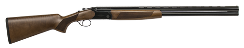 CZ-USA 06487 Drake Southpaw 20 Gauge 3" 2rd 28" Barrel, Gloss Black Chrome Metal Finish, Turkish Walnut Fixed Pistol Grip Stock Includes 5 Chokes Left Hand