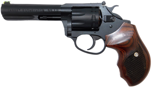 Charter Arms 12243 Pathfinder Target Lite 22 LR 8rd 4.20" Black Frame w/Rosewood Grip