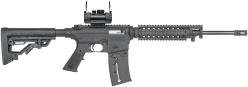 MOSS 715T 22LR 16.25 BLUE SYN ADJ STOCK 25RD