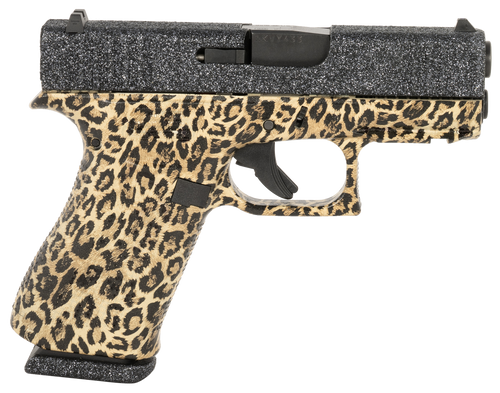 Glock PX4350204NTC G43X  Sub-Compact Frame 9mm Luger 10+1 3.41" Black GMB Barrel, Twilight Cerakote Serrated Steel Slide, Cheetah Cerakote Polymer Frame w/Beavertail, Ambidextrous