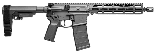 Vktr Industries V31100916617 VK-1  5.56mm 30+1 10.50" Black Steel Threaded Barrel, Black Armor Cerakote 9.85" VK-1 Handguard, Black Synthetic SB Tactical SBA3 Brace, Black Magpul K2 Grip, Ambidextrous
