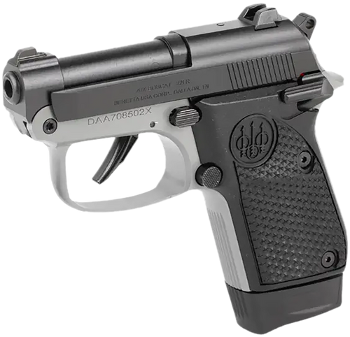 Beretta USA J20X22R8 20X Bobcat You're On Your Own 22 LR 8+1 2.40" Black Steel Barrel, Gray Cerakote ELS/Serrated Steel Slide, Black Polymer Frame w/Beavertail, Helica Texture Grip