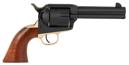 Taylors & Company 550432 Old Randall  45 Colt (LC) Caliber with 4.75" Barrel, 6rd Capacity Cylinder, Overall Blued Finish Steel & Walnut Navy Size Grip