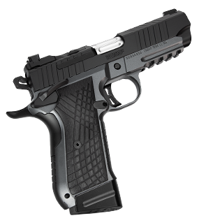 KIMBER KDS9C RAIL 9MM 1-15RD,1-18RD DRK GRY/BLK W/ 1913 RAIL