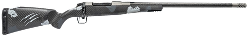 Fierce Firearms ROG7MMBC22GP Carbon Rogue 7mm BC 22" Tungsten Cerakote Carbon Fiber Match Grade Threaded Barrel, Drilled & Tapped Steel Receiver, LR Negative Comb Phantom Camo Carbon Fiber Stock
