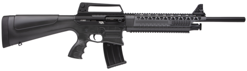 Rock Island VR60SMOKE VR60  12 Gauge 5+1 3" 20" Barrel, Exclusive Smoke Cerakote Finish,  Synthetic Stock, Adj. Front/Carry Handle Rear Sights, Manual Safety