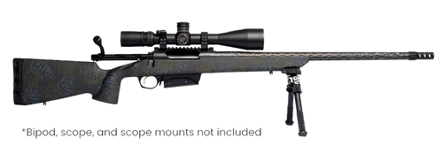 Horizon Firearms RF019C502216C20 Vandal Carbon II 7mm Back Country 22" Black Fluted Barrel, Black Drilled & Tapped Receiver, Black Iota EKO X Carbon Fiber Stock