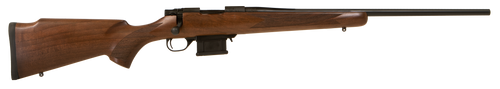 Howa HWH65G M1500 Mini Action Hunter Full Size 6.5 Grendel 5+1 22" Blued Threaded Barrel, Blued Drilled & Tapped Steel Receiver, Walnut Fixed Stock, Right Hand