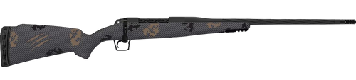 Fierce Firearms TWTROG7PRC24BS Twisted Rogue 7mm PRC 24" Armour Lube Black Steel Threaded Barrel, Drilled & Tapped Steel Receiver, LR Negative Comb Sonora Ambush Camo Carbon Fiber Stock