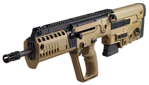 IWI US XFD1610 Tavor X95 5.56x45mm NATO Caliber with 16.50" Barrel, 10+1 Capacity, Flat Dark Earth Metal Finish, Flat Dark Earth Fixed Bullpup Stock & Polymer Grip Right Hand