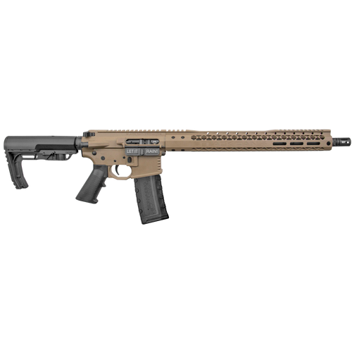 Black Rain BRO-20102901 Billet  5.56x45mm NATO 16" 30+1 Flat Dark Earth Cerakote Black 6 Position MFT Minimalist Stock Black MFT Grip Right Hand