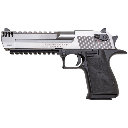 MR DESERT EAGLE 50AE 6 BLK ALUM FRAME SS SLIDE