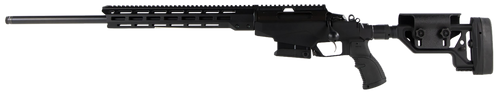 Tikka JRTAC416L T3x Tac A1 308 Win 10+1 24" Barrel, Black Metal Finish, Black Fixed with Aluminum Bedding Stock, Polymer Grip Left Hand