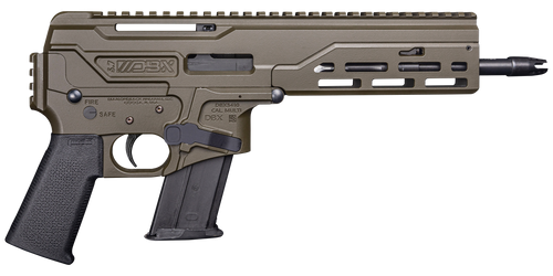 Diamondback DB165AL101 DBX  Sports South Exclusive 5.7x28mm 20+1 8" Black Nitride Threaded Barrel, M-LOK Handguard, OD Green Aluminum Picatinny Rail Receiver, Black Magpul K Grip