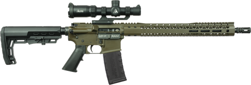 Black Rain Ordnance BROROTROPT01  w/Optic 223 Rem/5.56 NATO 16"