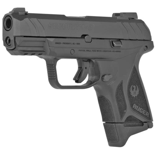 RUGER SECURITY-9MM 3.4" PISTOL BLK/BLK 10+1