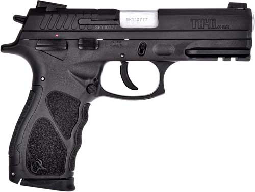 15-SHOT MATTE BLACK POLYMERTAURUS TH40 40S&W 4.25' ADJ. 