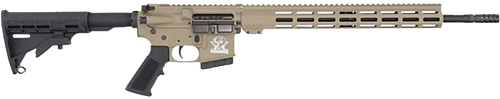 Great Lakes Firearms GL15350SSFDE16 GLFA  350 Legend 5+1 18" Stainless Threaded Barrel, Flat Dark Earth Cerakote Picatinny Rail Aluminum Receiver, M-LOK Handguard, Black Synthetic Stock, Mil-Spec Grip
