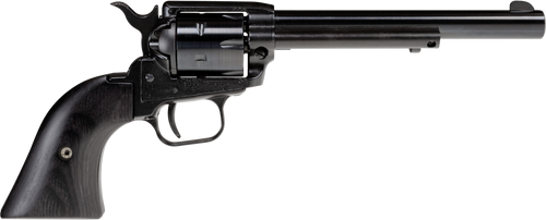 Heritage Mfg RR22B6-BBK Rough Rider  22 LR 6 Shot 6.50" Black Oxide Alloy Steel Barrel, Black Alloy Steel Frame, Black Oxide Cylinder, Black Laminate Wood Grip, Exposed Hammer