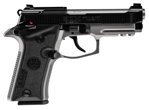 Beretta USA SPEC0717A 80X Cheetah Micro-Compact Frame 380 ACP 10+1 3.90" Stainless Barrel, Black Stainless Steel Optic Ready/Serrated Slide, Gray Aluminum Frame w/Picatinny Rail, Black Vertec Grip