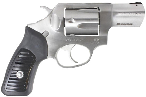 SP101 357 MAG DA REVOLVER 2.25" BBL Satin STS W/HAMMER