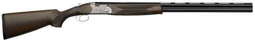 Beretta USA J686FN8 686 Silver Pigeon I 410 Gauge 3" 2rd 28" Blued Barrel, Nickel Engraved Metal Finish & Oiled Walnut Stock