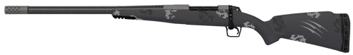Fierce Firearms ROG7PRC22GPLH Carbon Rogue Full Size 7mm PRC 3+1 22" Carbon Fiber Threaded Barrel, Glacier Cerakote Steel Drilled & Tapped Receiver, Phantom Camo Fixed Carbon Fiber Stock, Left Hand