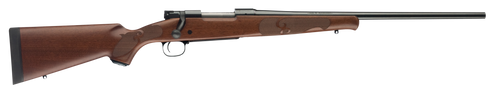 Winchester Guns 535201289 Model 70 Featherweight Compact 6.5 Creedmoor Caliber with 5+1 Capacity, 20" Barrel, Brushed Polish Blued Metal Finish & Satin Walnut Fixed Feather Checkered Stock Right Hand