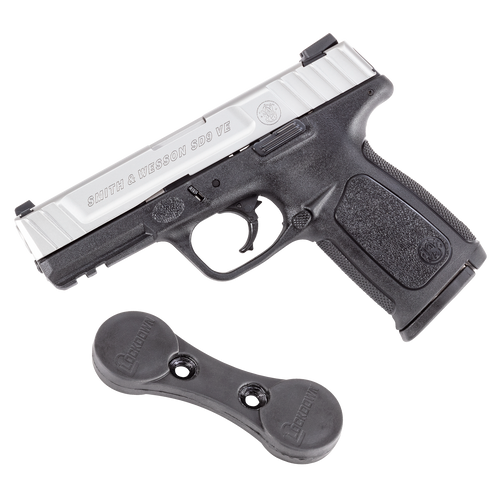 dSMITH & WESSON SD9VE PSTL 4" 16RD 9MM STS/BLK LOCKDOWN MAGNET COMBO