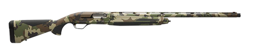 Browning 011765205 Maxus II  12 Gauge 3.5" 4+1 26", Woodland Camo, Synthetic Furniture with Overmolded Grip Panels, Fiber Optic Sight