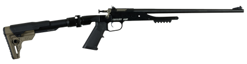 Crickett KSA2180 Precision  22 LR 1 rd 16.13" Blued Steel Barrel, Blued Steel w/Picatinny Rail Receiver, Black Adjustable Stock