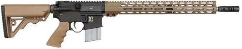 Rock River Arms XAR1751TV1 LAR-15M X-1 223 Wylde 18" Stainless 20+1, Black Rec, Tan RRA Operator Stock & Hogue Grip, Carrying Case
