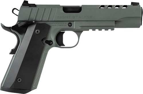 5" BBL 2-8RD MAGS GREYTISAS 1911 NIGHT STALKER 45ACP 
