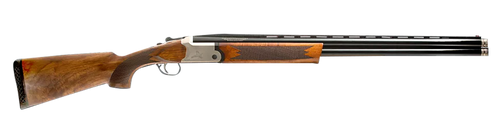 Gforce Arms GF5B1228 Filthy Pheasant  12 Gauge Break Open 3" 2rd 28" Over/Under Vent Rib Barrel, Engraved Nickel-Plated Receiver, Fixed Turkish Walnut Stock