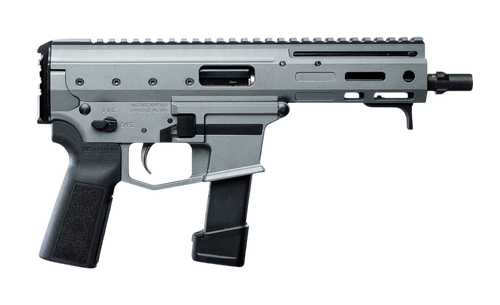 Angstadt Arms AAMDP29PG6 MDP-9  27+1 6" Black Melonite Threaded Barrel Tactical Gray Cerakote Black Polymer Grips