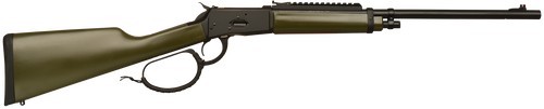 Gforce Arms GFLVR44OD Saddlehorn  44 Mag 10+1 16.50" Black Steel Barrel, Black Picatinny Rail Aluminum Receiver, Fixed Green Synthetic Stock