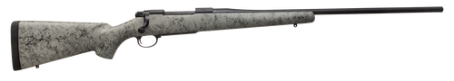 Nosler 39448 M48 Liberty 6.5 Creedmoor 4+1 24" Barrel, Graphite Black Cerakote Metal Finish, Gray Black Webbed Fixed Aramid Stock