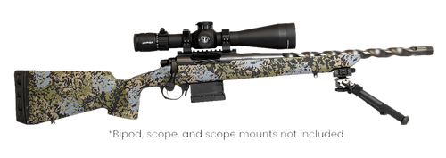Horizon Firearms RF006P221816T12 Vandal X 22 Creedmoor 18" Black Fluted Threaded Barrel, Drilled & Tapped Receiver, Iota EKO X Carbon Fiber Stock
