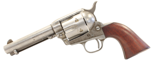 Taylors & Company 555136 1873 Cattleman 357 Mag Caliber with 4.75" Barrel, 6rd Capacity Cylinder, Overall Antique Finish Steel & Walnut Grip