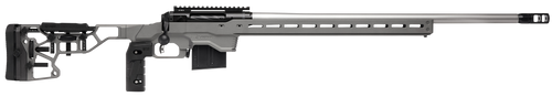 Savage Arms 57556 110 Elite Precision 308 Win 10+1 26" Matte Stainless, Matte Black Rec, Gray Cerakote Adjustable MDT ACC Aluminum Chassis Stock