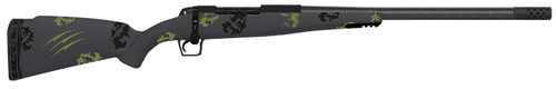 Fierce Firearms ROG7MMBC22BF Carbon Rogue 7mm BC 22" Black Cerakote Carbon Fiber Match Grade Threaded Barrel, Drilled & Tapped Steel Receiver, LR Negative Comb Forest Camo Carbon Fiber Stock