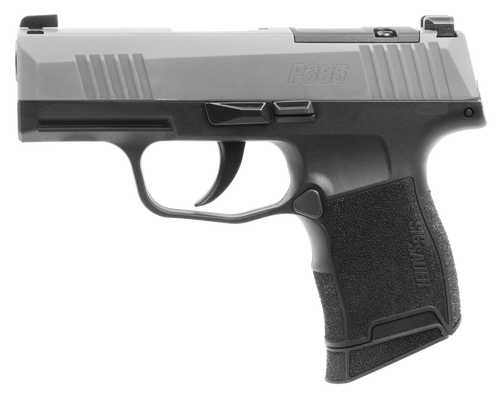 Sig Sauer 3659SXR3P P365X  Micro-Compact Frame 9mm Luger 10+1 3.10" Steel Barrel, Stainless Steel Optic Ready/Serrated Slide, Black Stainless Steel Frame w/Accessory Rail, Polymer Grip