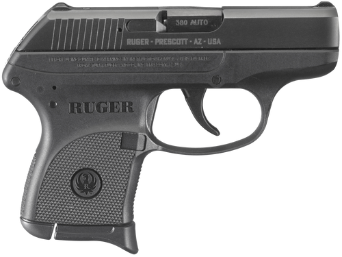 Ruger 3701 LCP  Standard Frame 380 ACP 6+1 2.75" Black Steel Barrel, Black Oxide Serrated Alloy Steel Slide, Black Polymer Frame, Black Polymer Grip, Right Hand