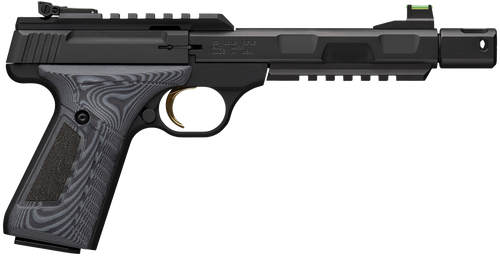 Browning 051597490 Buck Mark Contour Pro 22 LR 10+1 5.90" Matte Black Gray/Black G-10 Grip