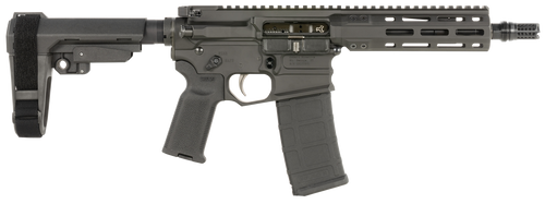 Cobalt Kinetics CKPROLITE30075BLK Pro Light  300 Blackout 7.50" Black Melonite Barrel, Black Aluminum Picatinny Rail Receiver, Polymer SB Tactical SBA3 Brace, Black Polymer Grip