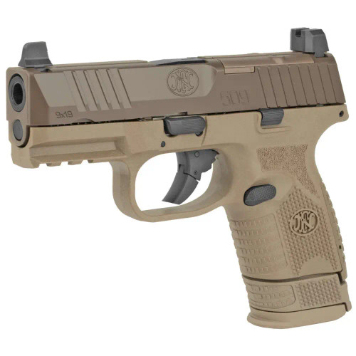 FNH 509C MRD NMS 9MM PSTL FDE 2-10RD MAGS